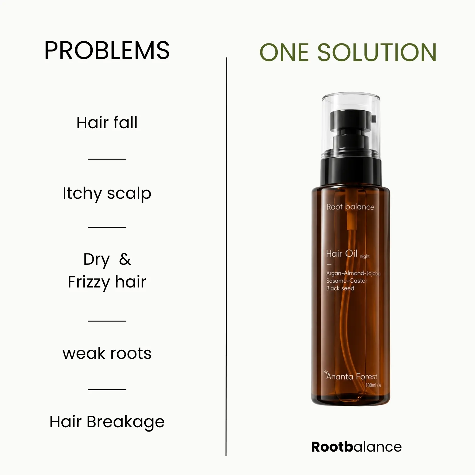 Root balance  hairoil
