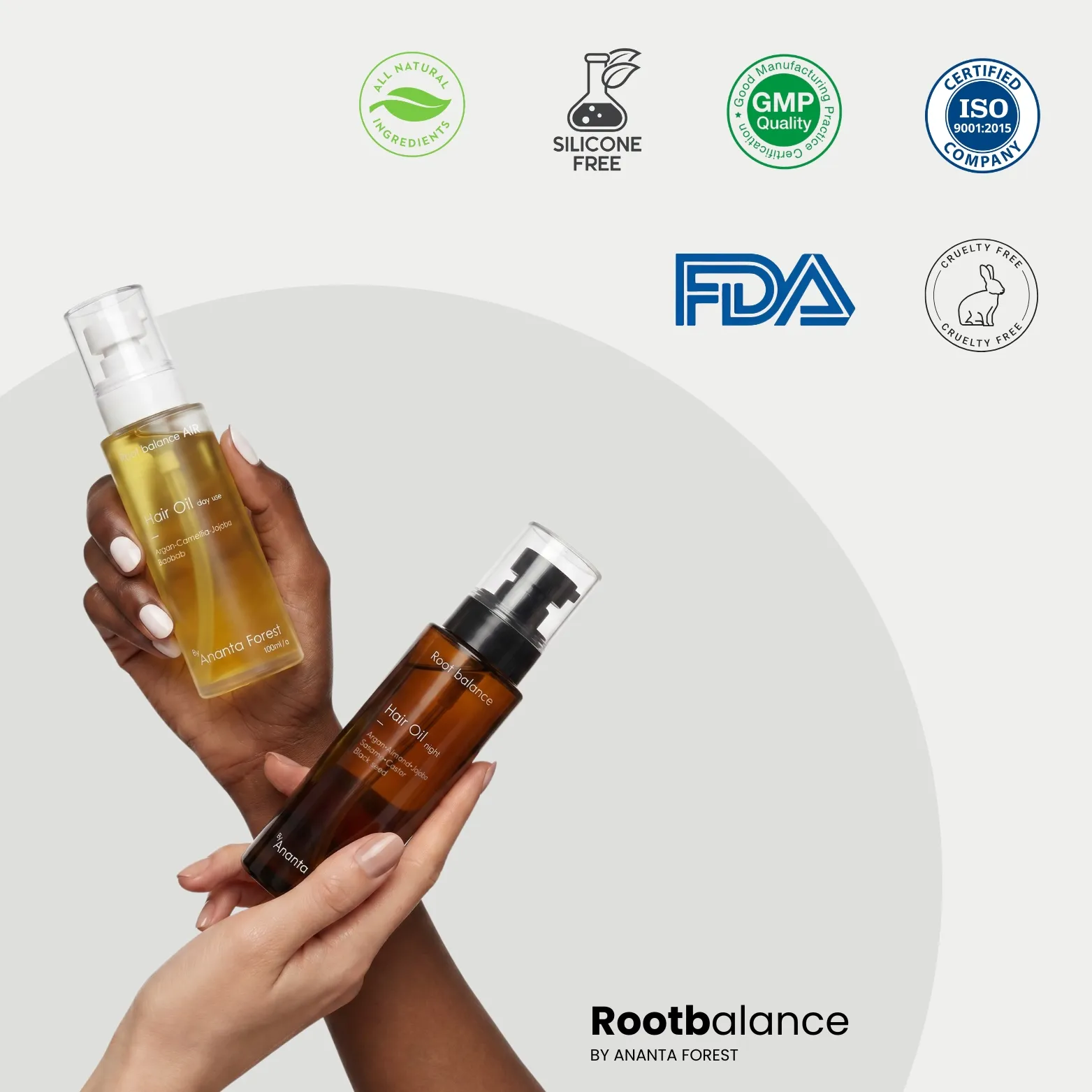 Root balance  hairoil