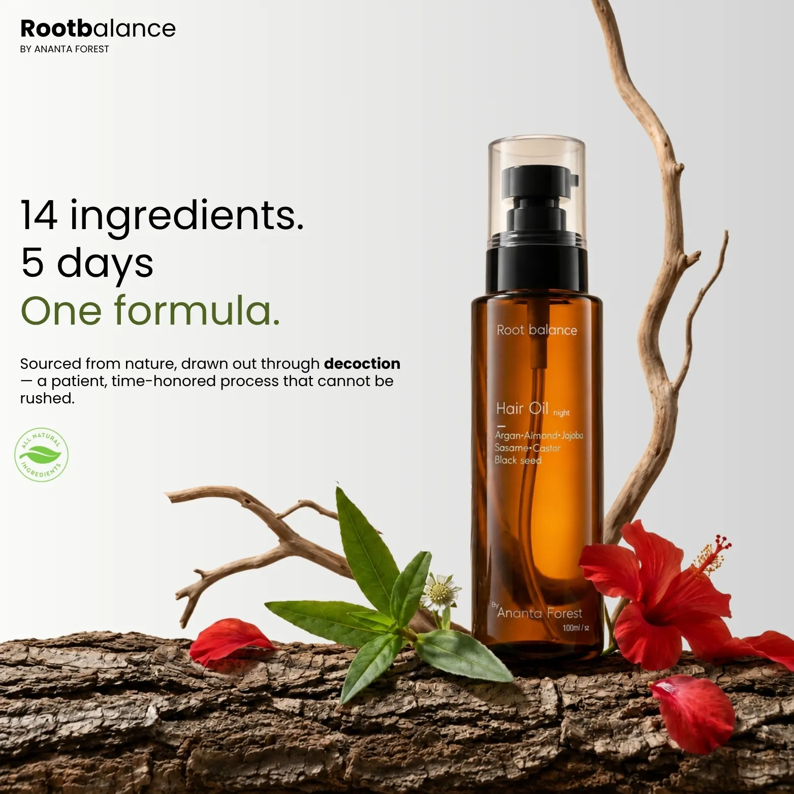 Root balance  hairoil