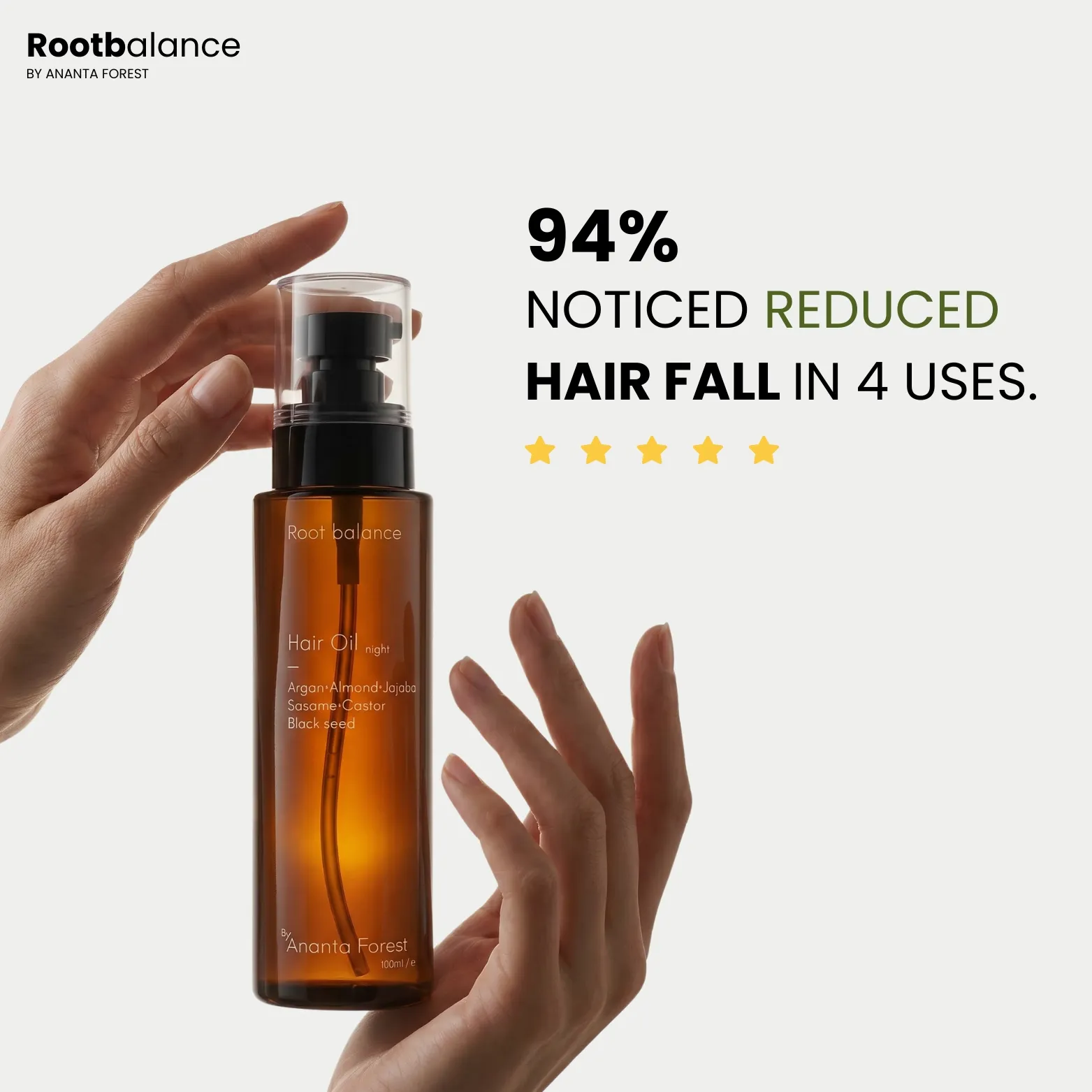 Root balance  hairoil