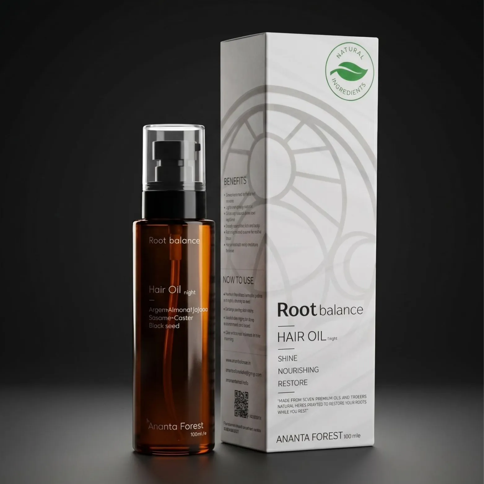 Root balance  hairoil